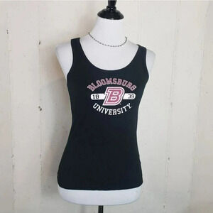 Bloomsburg University M‎ black performance racerback tank